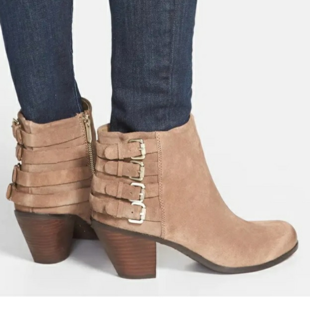 Sam Edelman Lucca Suede Ankle Boots Womens 9W